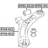 Деталь asva 0724011