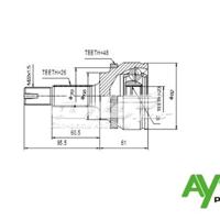 aywiparts aw1320206lr