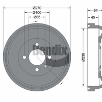 bendixbraking bdm1017