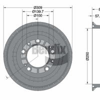 bendixbraking bdm1032