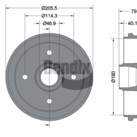 bendixbraking bdm1066