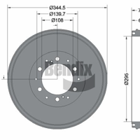 bendixbraking bdm1114