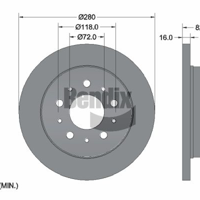 bendixbraking bds1027