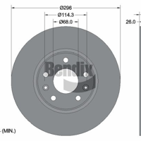 bendixbraking bds1030