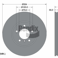 bendixbraking bds1087hc