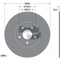 bendixbraking bds1105hc