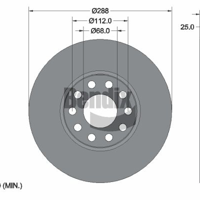 bendixbraking bds1197hc