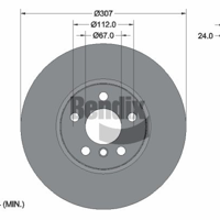 bendixbraking bds1436hc