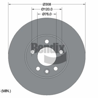 bendixbraking bds1445