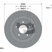 bendixbraking bds1486