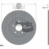 bendixbraking bds1560