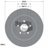 bendixbraking bds1696hc