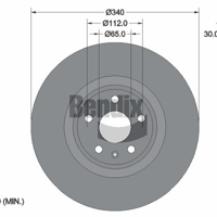 bendixbraking bds2122hc