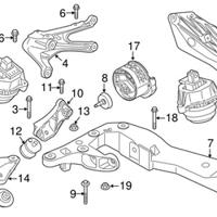 Деталь bmw 22326860533