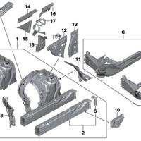 Деталь bmw 41007359395