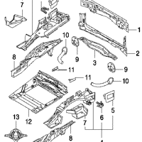 Деталь bmw 41117009373