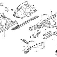 Деталь bmw 41148166985