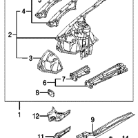 Деталь bmw 41148234036