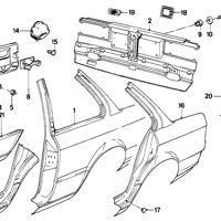 Деталь bmw 41351961530