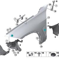 Деталь bmw 51657320274