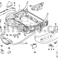 Деталь bmw 52107058013