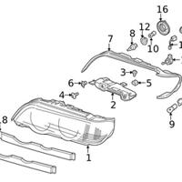 Деталь bmw 63126930216