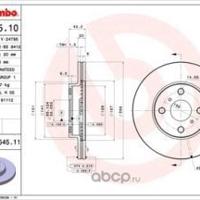 Деталь brembo 9854510