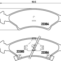 brembo p30009