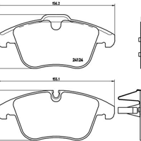 Деталь brembo p36022