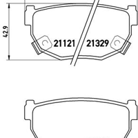 Деталь brembo p56010