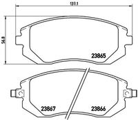 Деталь brembo p78013