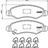 Деталь brembo p79015