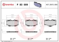 brembo p83009