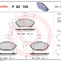 brembo p83150