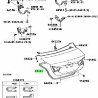 daihatsu 6446133090