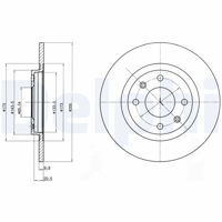 Деталь delphi bg2308