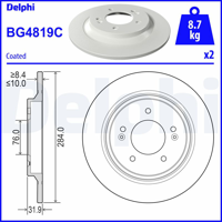 Деталь delphi bg4819c