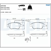 delphi lp1722