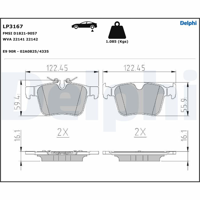 Деталь delphi lp3167