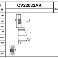 Деталь eai cv22032ak