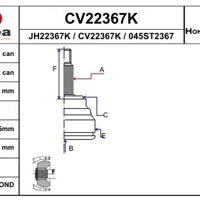 Деталь eai cv22367k