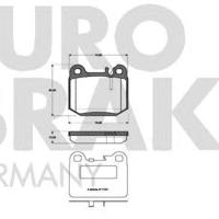 Деталь eurobrake 5502223350