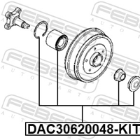 febest dac30620048kit