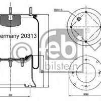 Деталь febi 20313
