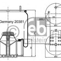 Деталь febi 20381