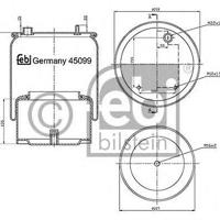 Деталь febi 45099