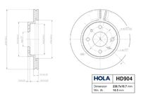 Деталь hola hd904