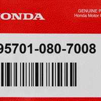 Деталь honda 957010807008