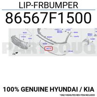 hyundai/kia 86567f1500
