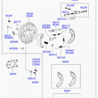 Деталь hyundai 5838521000